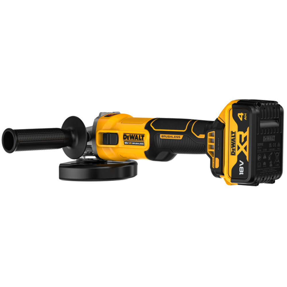 DeWalt DCG407 battery powered 18v angle grinder
