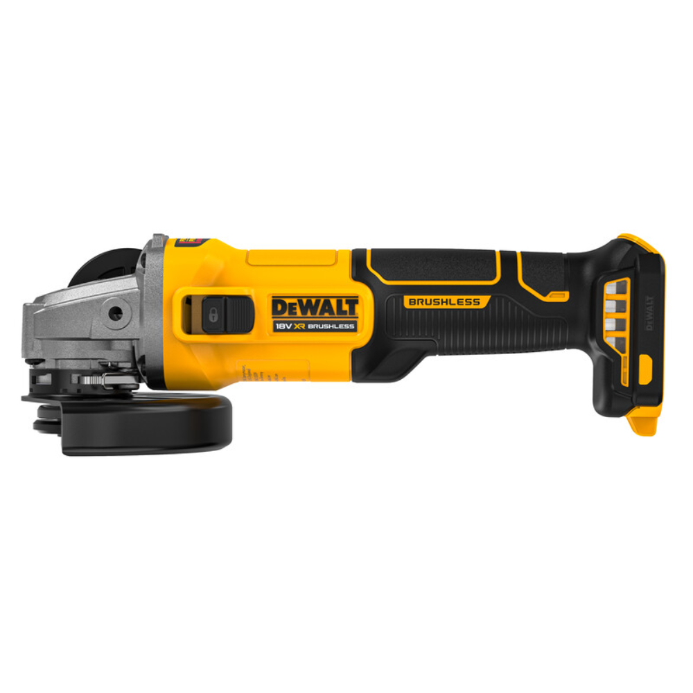 Dewalt DCG407N 18v Cordless 125mm Angle Grinder with Side Switch
