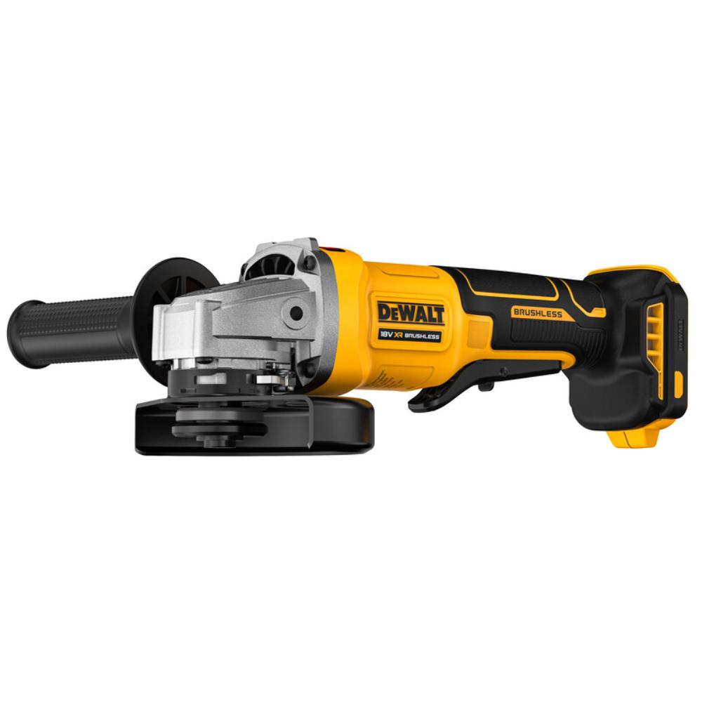Dewalt DCG408N 18v Cordless 125mm Angle Grinder with Paddle Switch