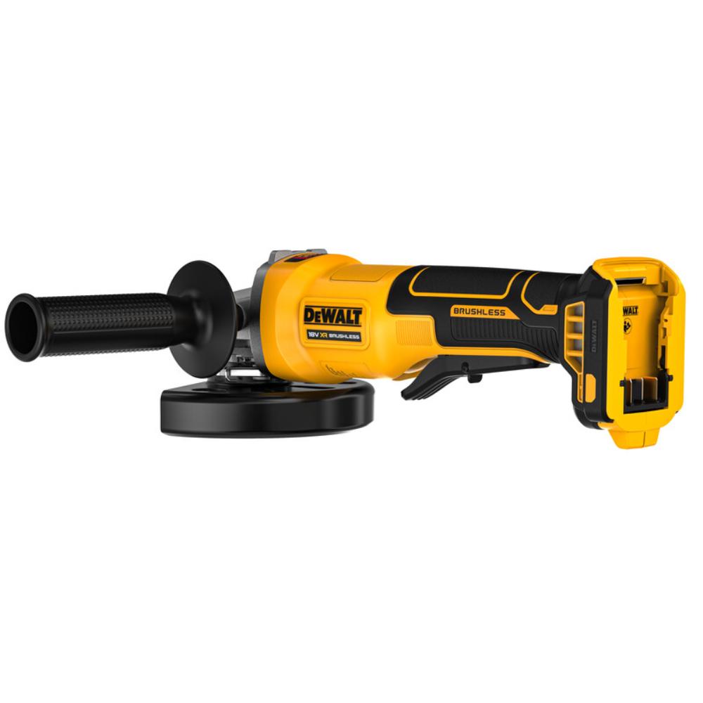 DeWalt small compact designed 125mm brushless angle grinder