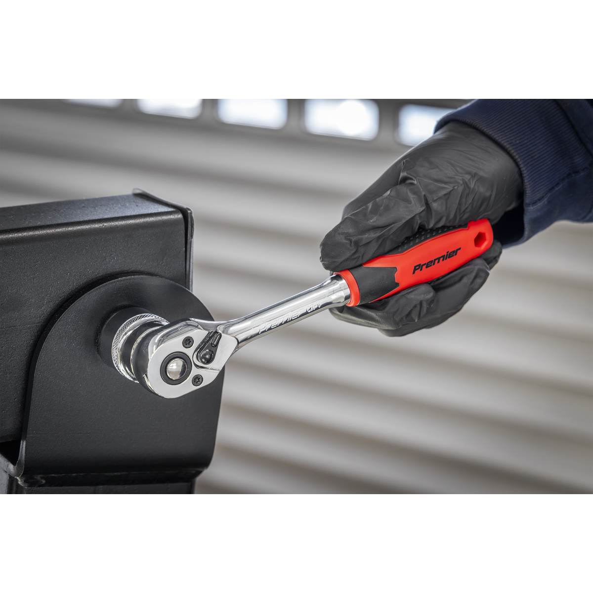 Sealey Socket Set 34pc 3/8"Sq Drive Lock-On 6pt Metric AK27481