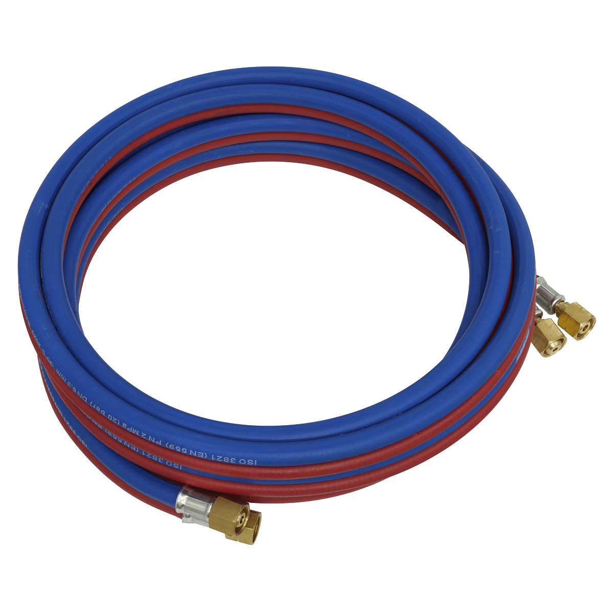 Sealey Oxy Acetylene Twin Rubber Hose Set 5m SGA5