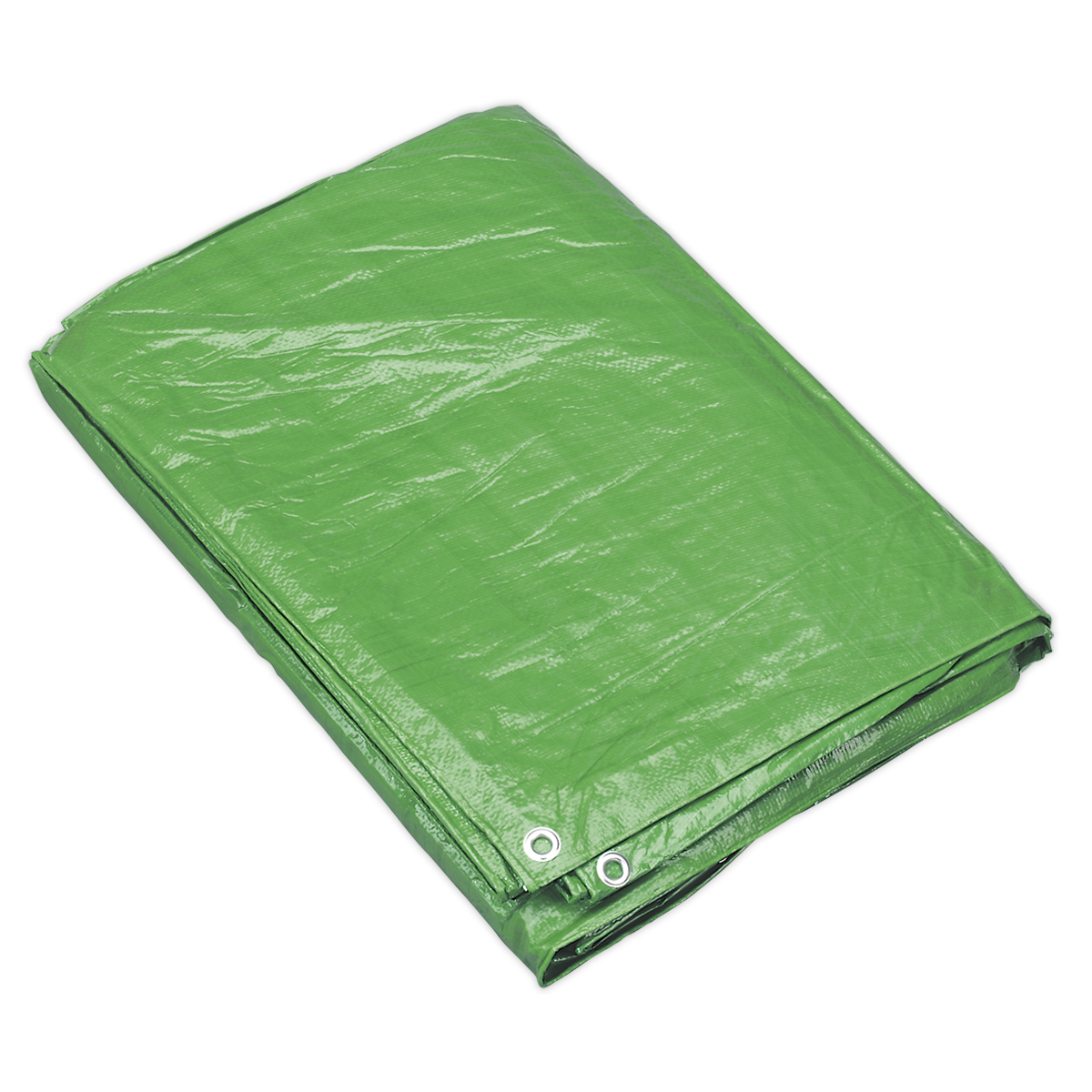Sealey Tarpaulin 3.05 x 3.66m - Green TARP1012G