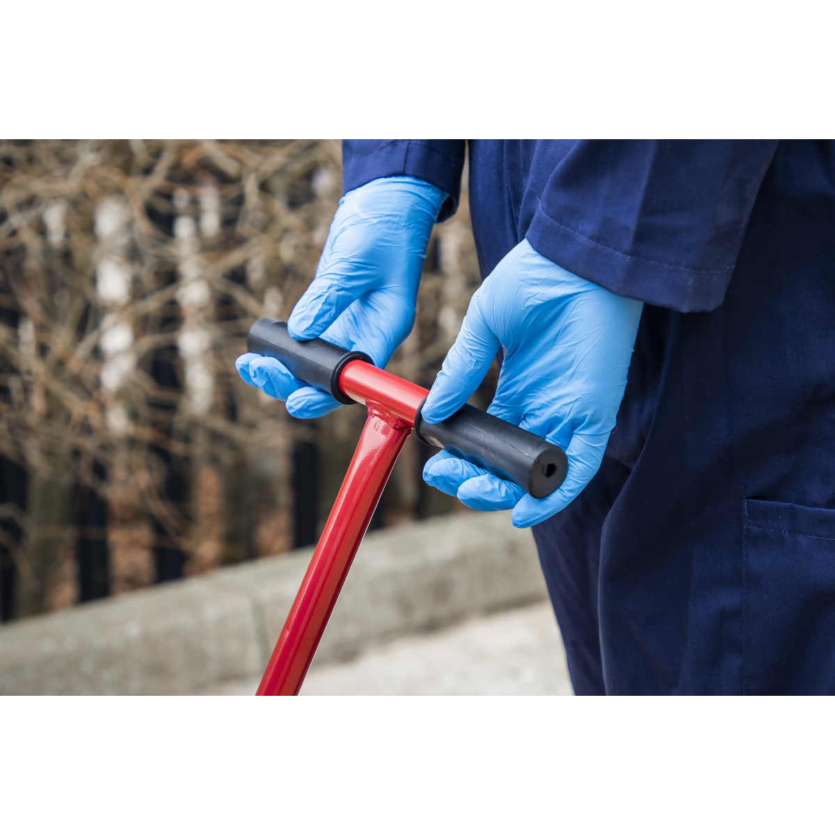 Sealey Drum Dolly with Handle 205L TP205H