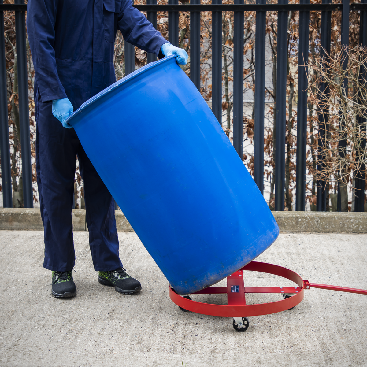 Drum dolly with 400kg capacity