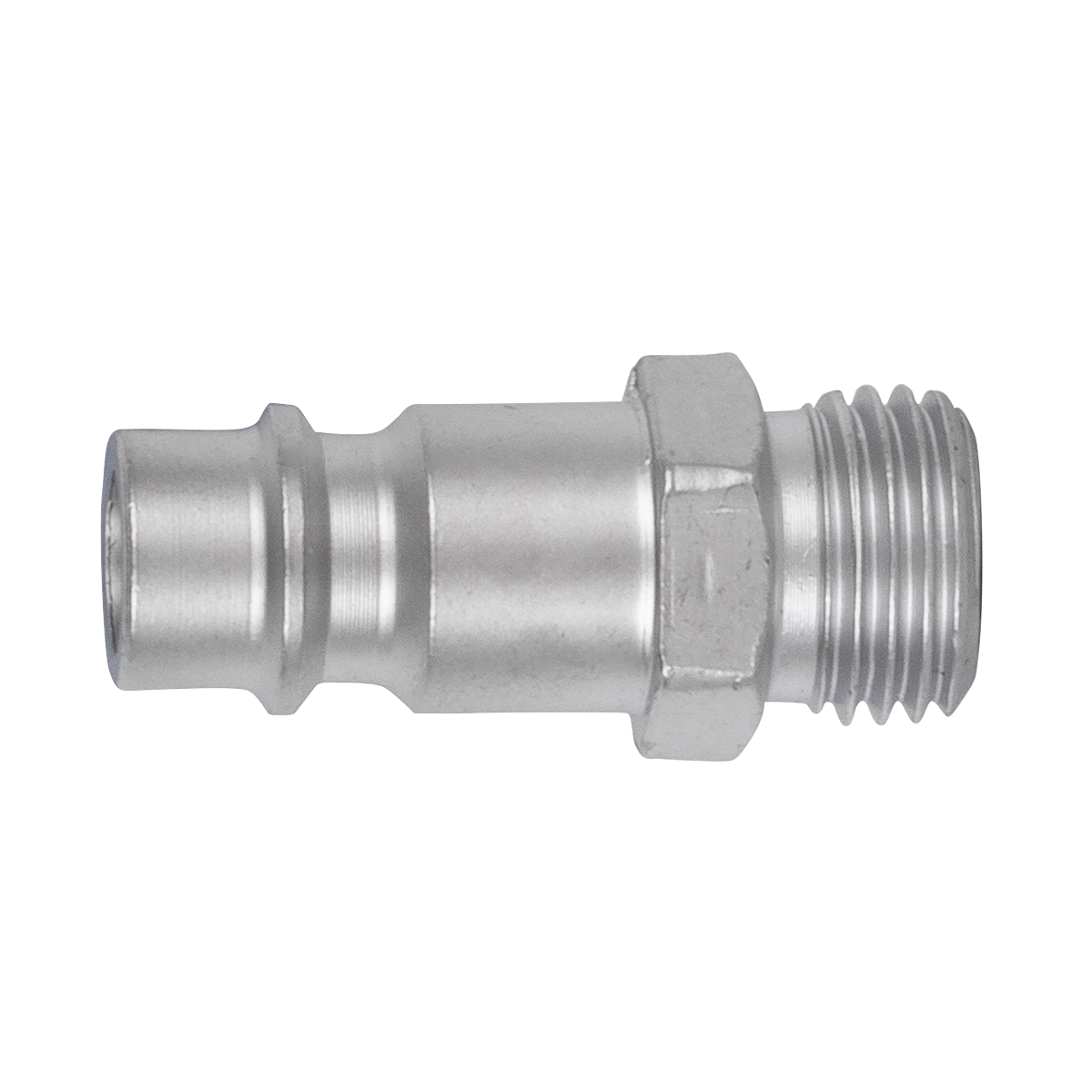 Fittings compatible with Euro style high flow couplings