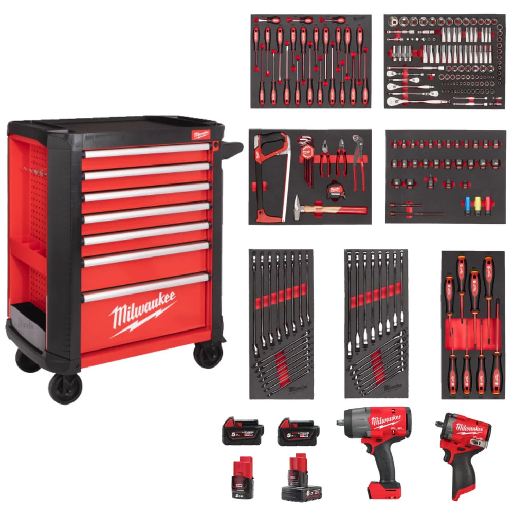 Milwaukee 234 Piece Master Tool Chest 4932478851