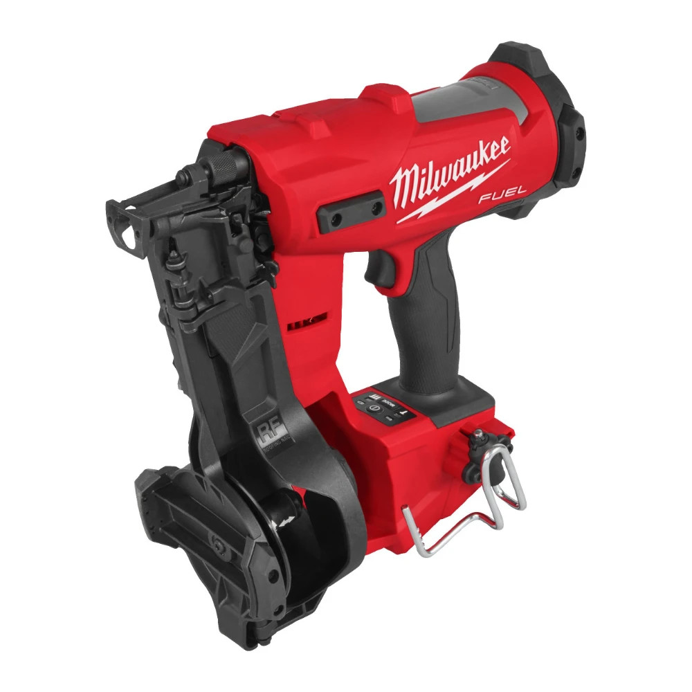 Milwaukee M18 battery powered roofers nailer