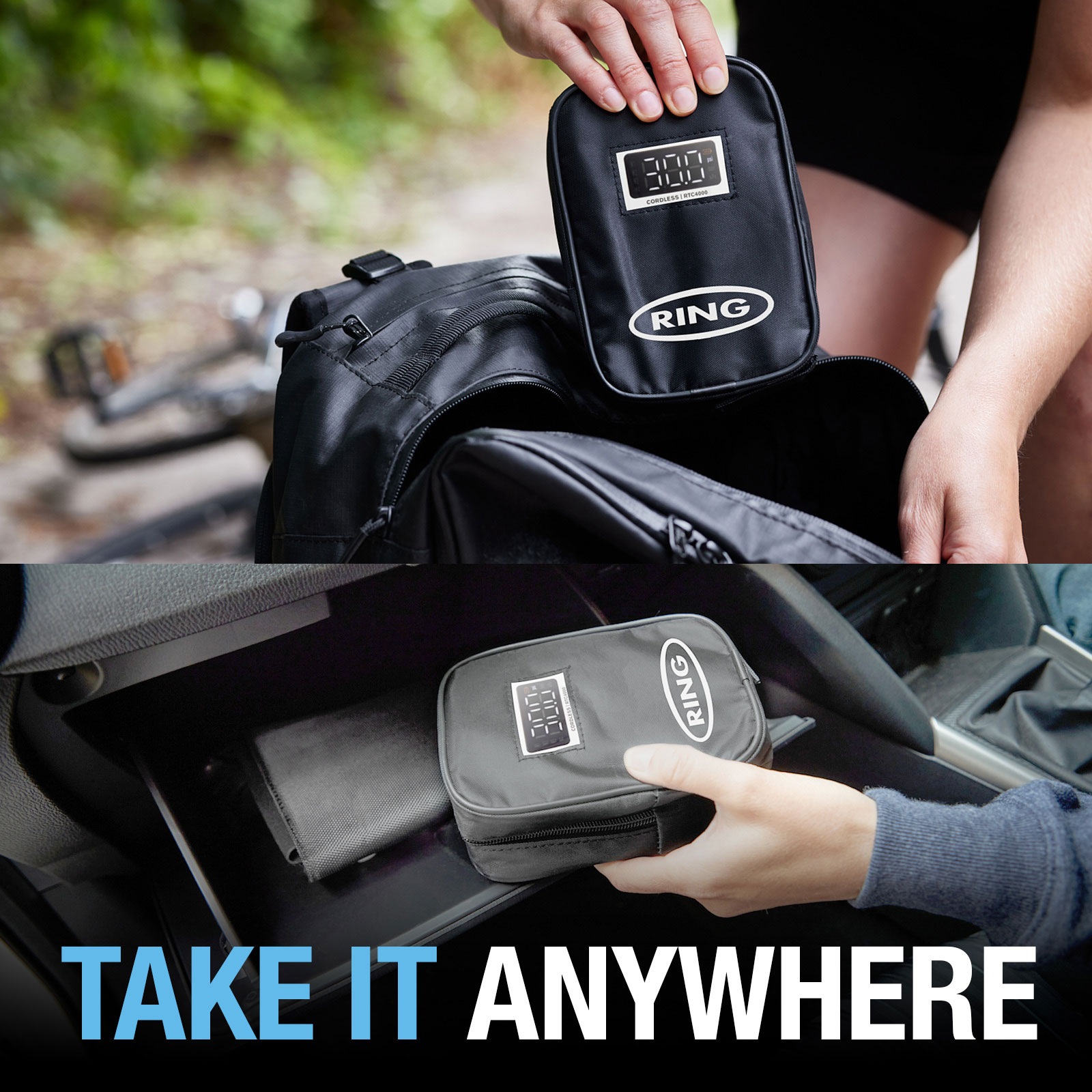 Ring Portable easy to carry Digital Tyre Inflator