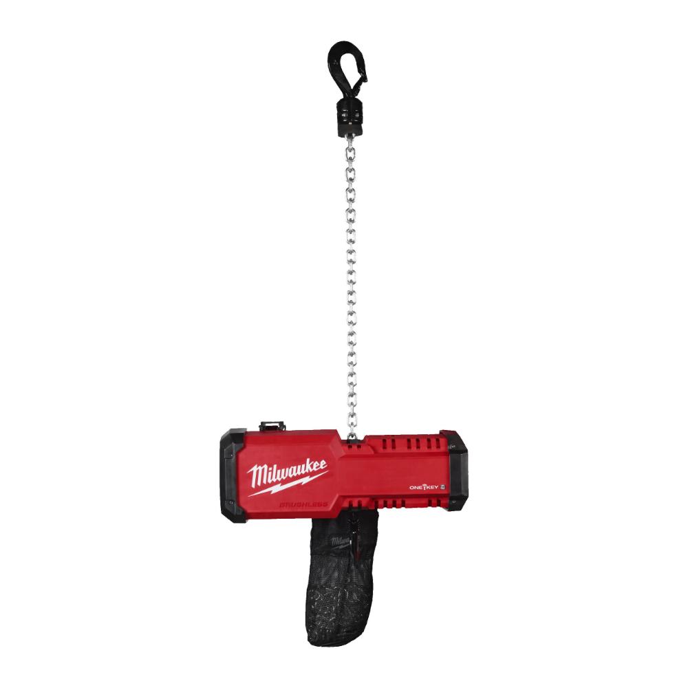 Milwaukee cordless powered 1ton chain hoist