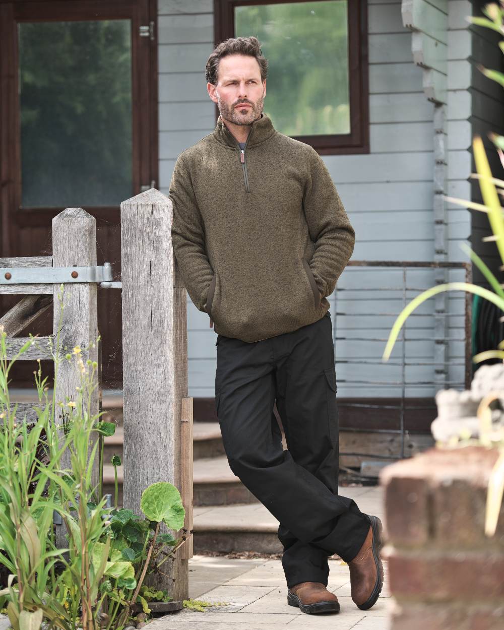 TuffStuff Fort Easton green Fleece Pullover