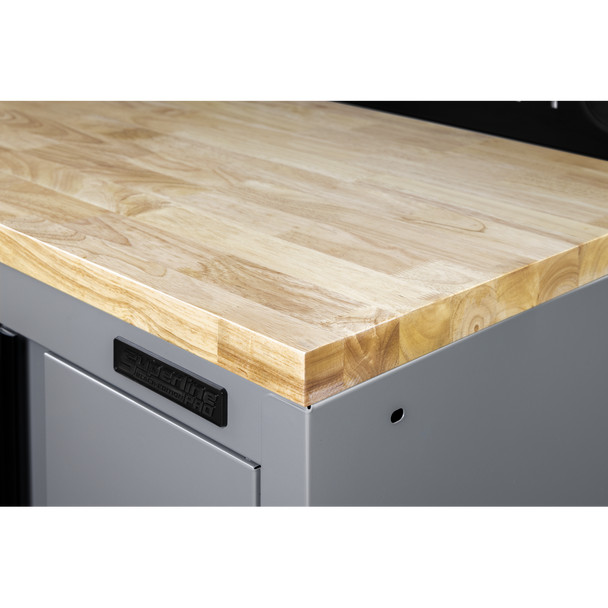 Sealey Superline PRO Black Edition Rubber Wood Worktop 680mm APMS30WA