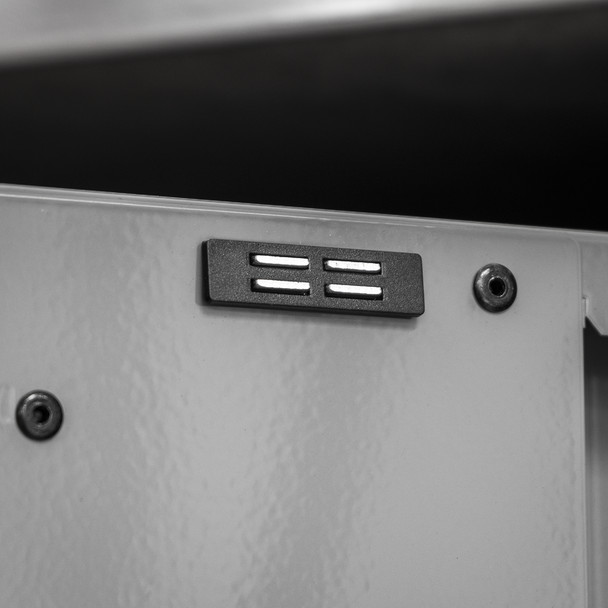 Sealey Superline PRO Black Edition Storage System with Stainless Worktop 3.24m APMSBESTACK01SS