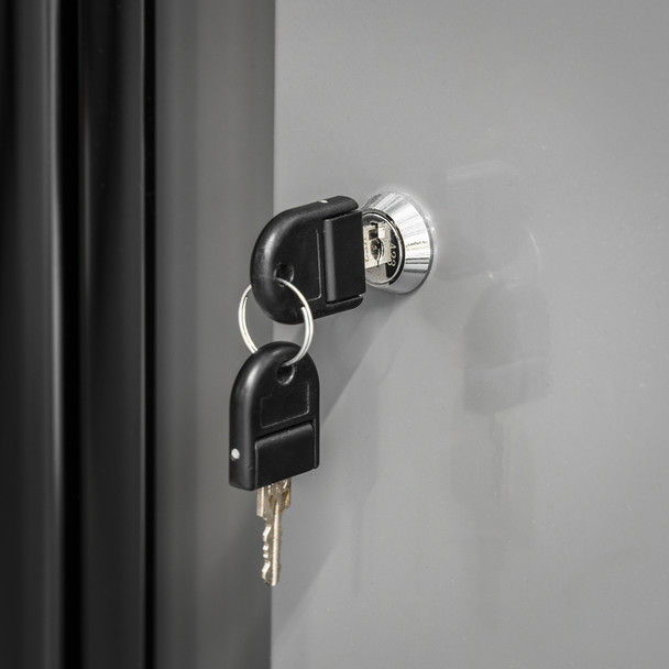 Sealey modular storage system with locks for added security