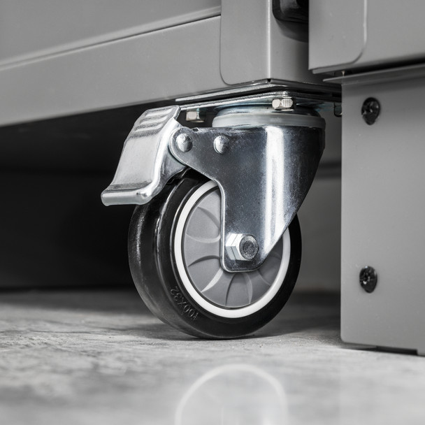 Sealey Modular system with wheel storage cabinets