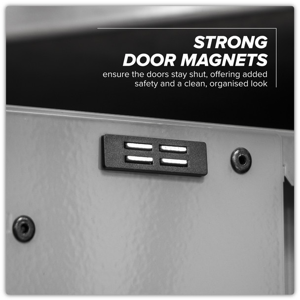 Sealey heavy duty drawers with ball bearings on modular storage systems