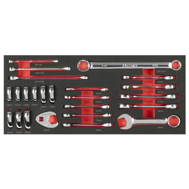 Sealey professional spanner set for workshops and garages