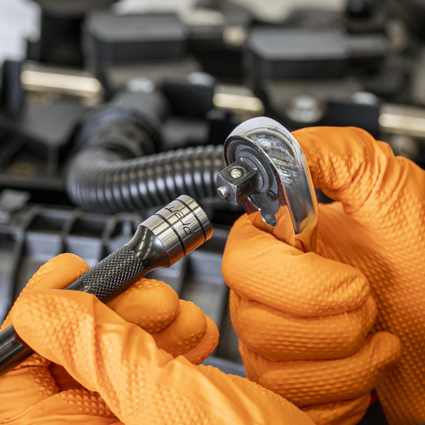 Sealey Premier Black Wobble/Rigid Extension Bar Set 1/4", 3/8" & 1/2"Sq Drive 9pc - Premier Black AK7693