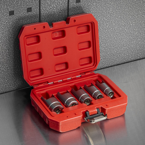 Sealey Elbow Connector Socket Set 3/8"Sq Drive 5pc CV601