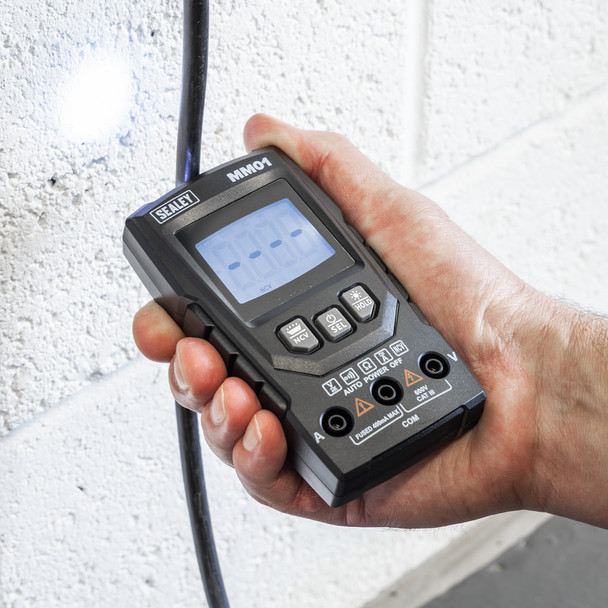 Sealey Auto-Ranging Digital Multimeter 6-Function MM01