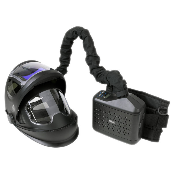 Sealey Auto Darkening Welding Helmet with TH3 Powered Air Purifying Respirator (PAPR) PWH618