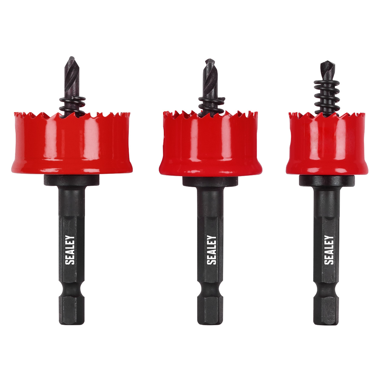 Sealey Thin Wall Hole Saw Set 3pc TWHS3