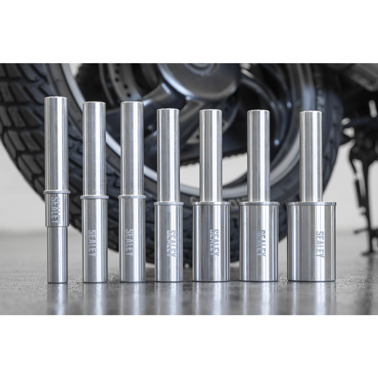 Sealey Motorcycle Stand Single-Sided Pin Adaptor 30.5mm SSPS4 F800GT