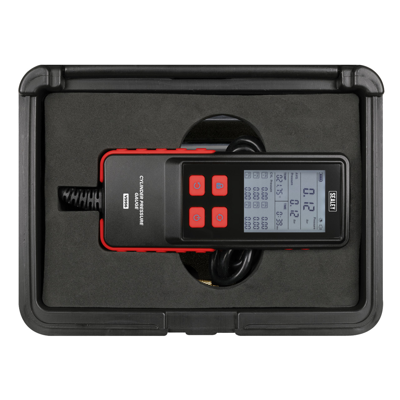 COMPREHENSIVE SET – Includes four extension hoses, five plug thread adaptors from 10 to 18mm and a self-sealing quick connector.