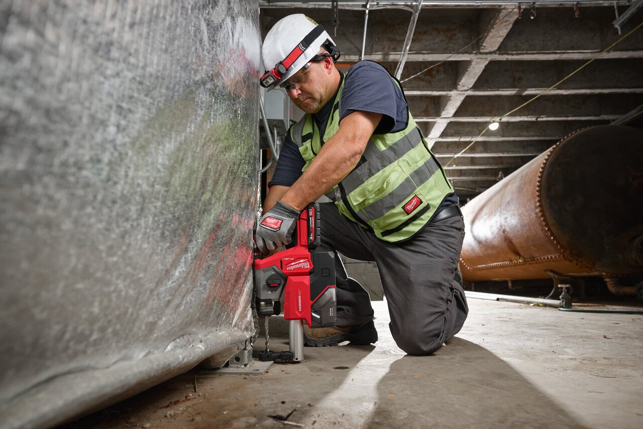powerful milwaukee m18 fuel sds drill
