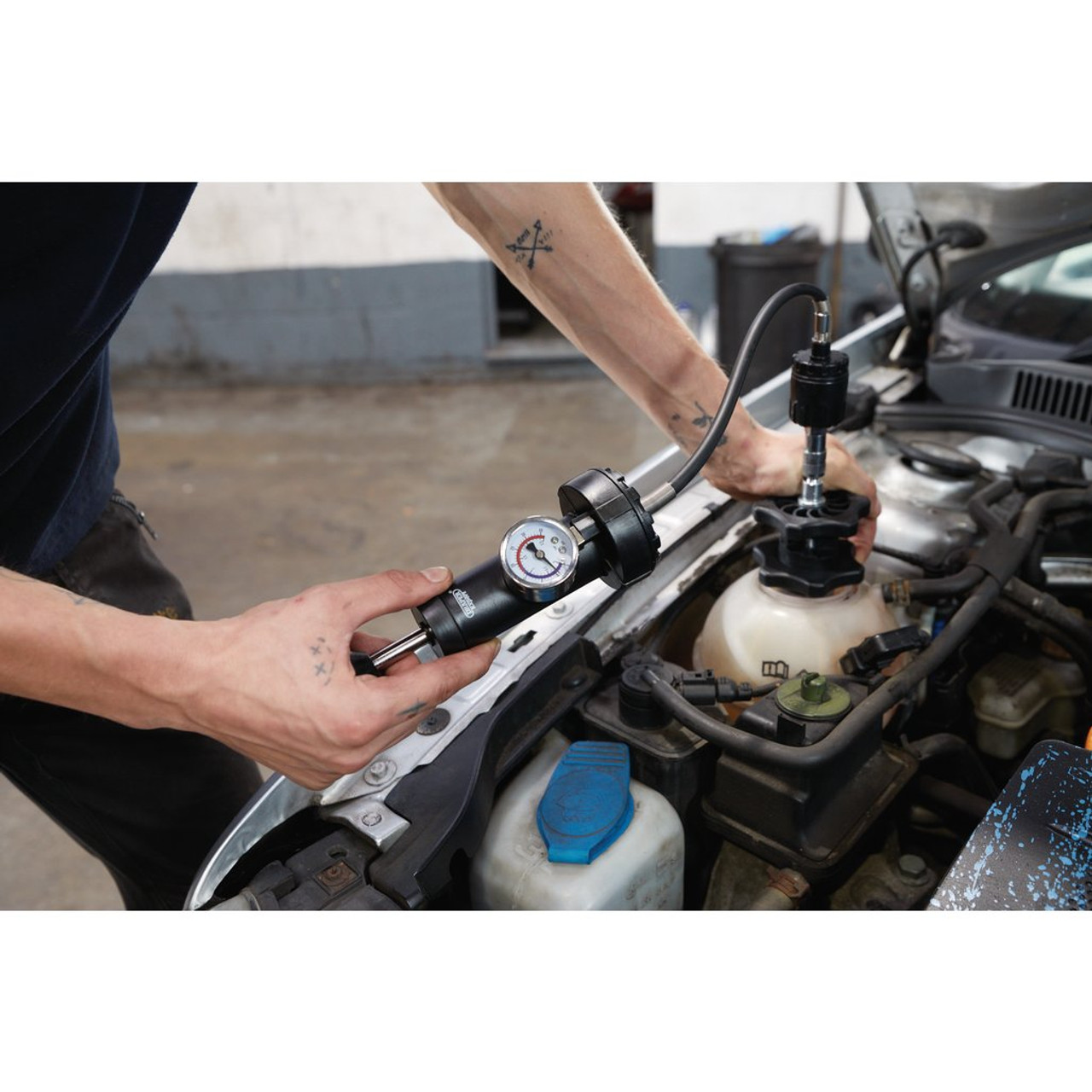 Draper Expert Cooling System Pressure Test Kit (15 Piece) 21439