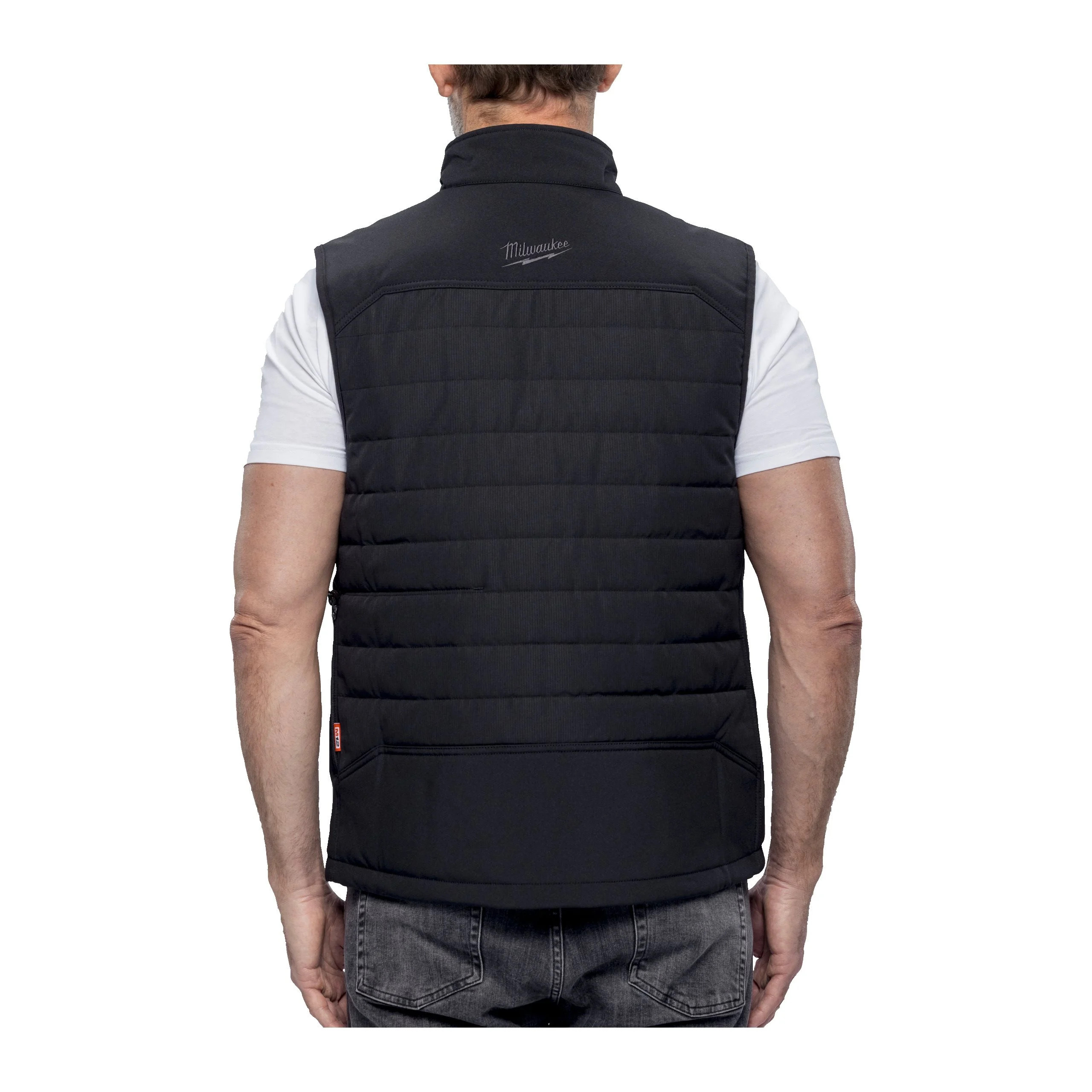Milwaukee M12 Hexon Heated Black Puffer Vest M12HPVBL3-0 | Toolforce