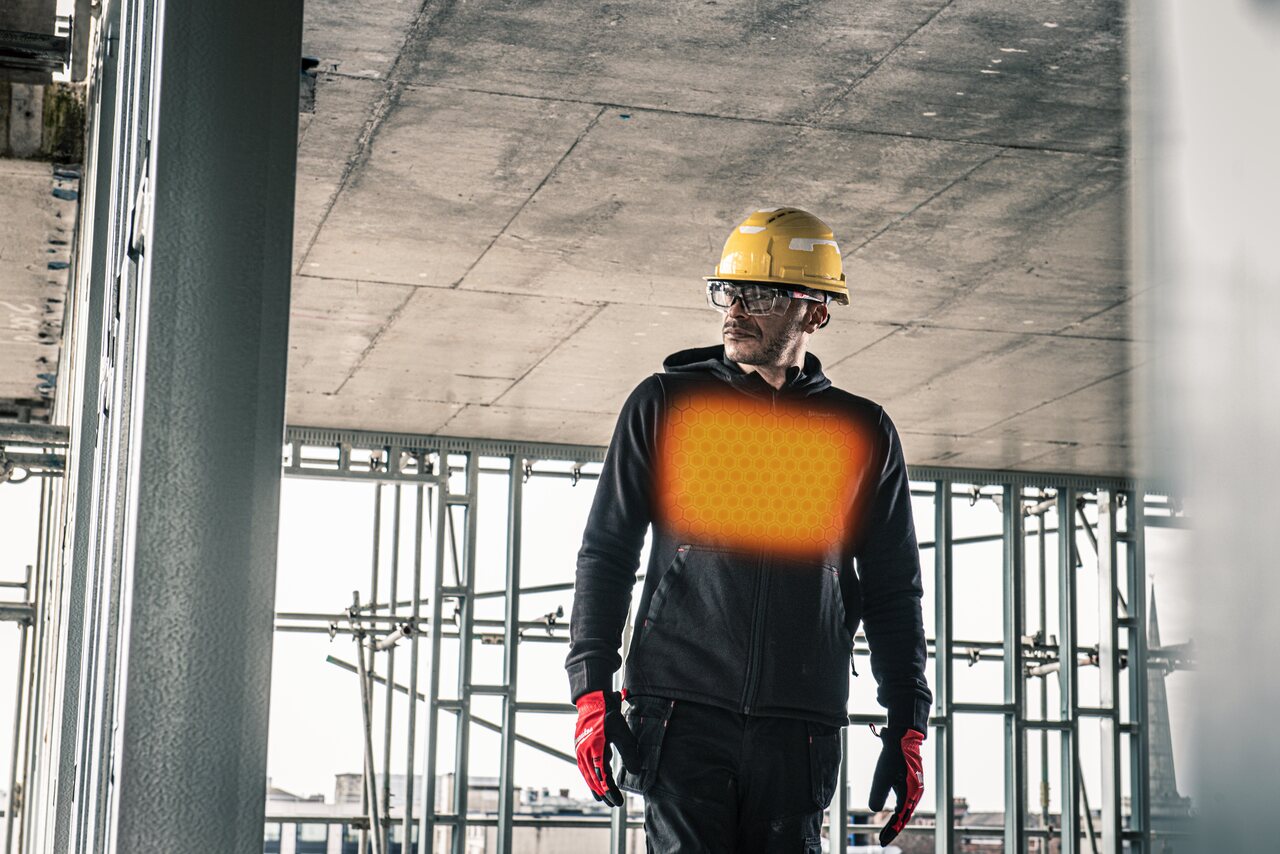 Milwaukee M12 Hexon Heated Hoodie M12HHBL5-0