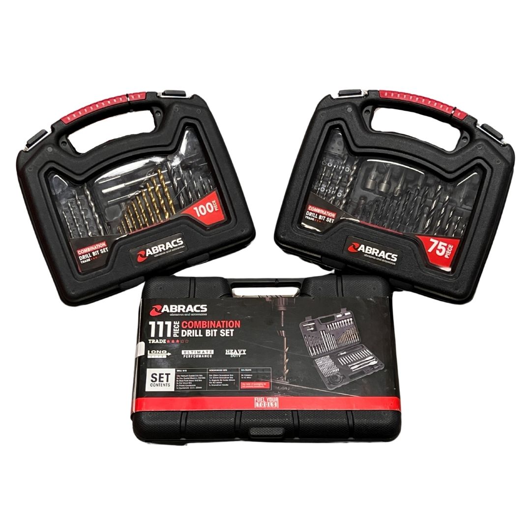Abracs Drill Bit Combination Sets