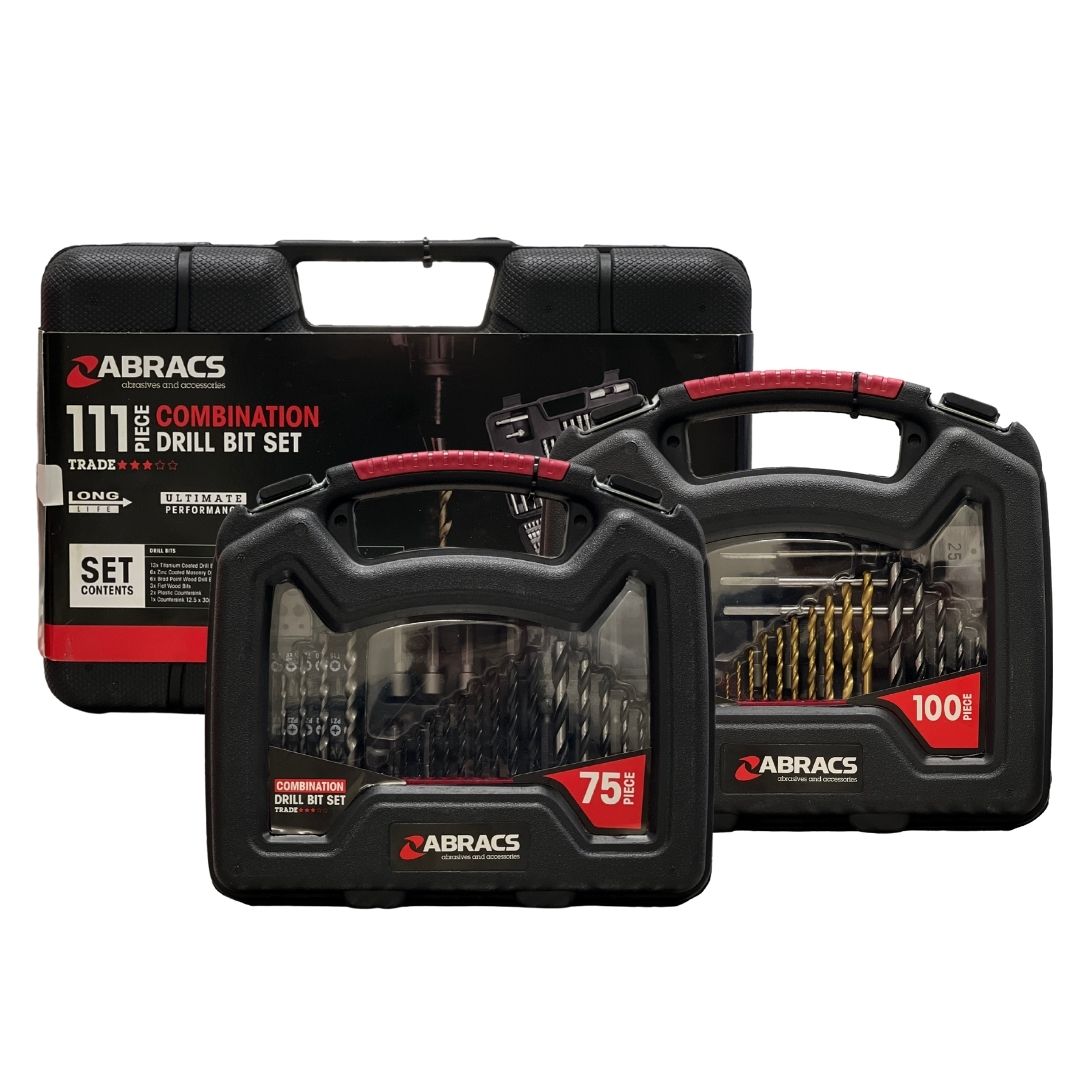 Abracs Drill Bit Combination Sets