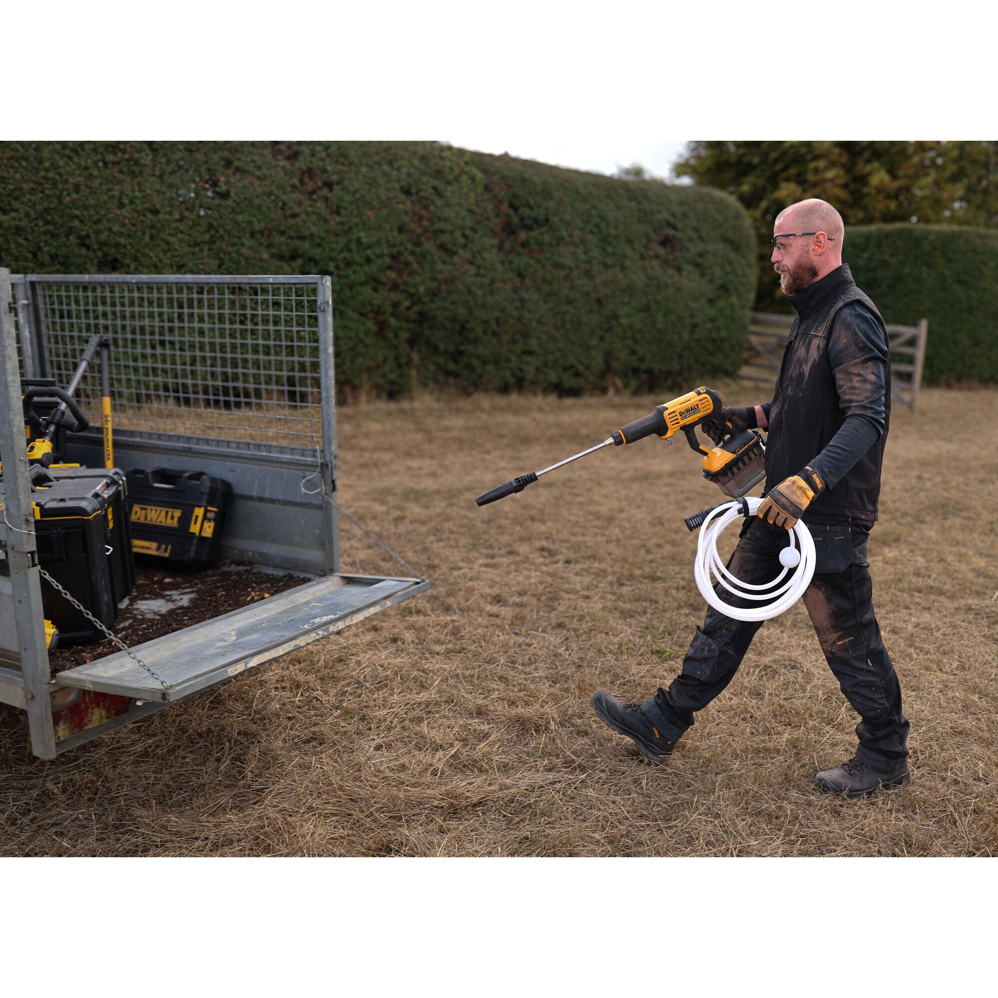 DeWalt 54v FLEXVOLT cordless pressure cleaner