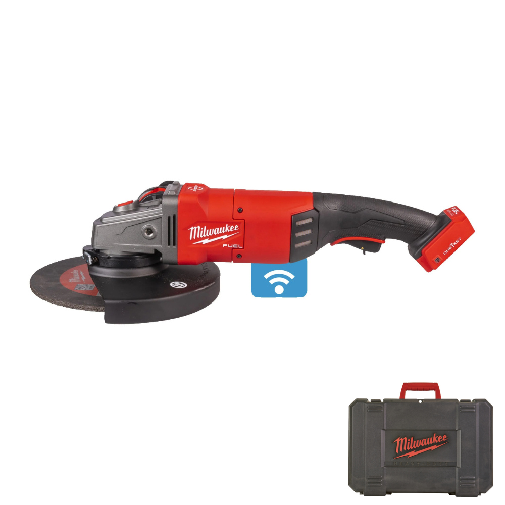 Milwaukee M18 Fuel M18ONEFLAG230XPDB 230mm Braking Angle Grinder with Paddle Switch come in Dyna case
