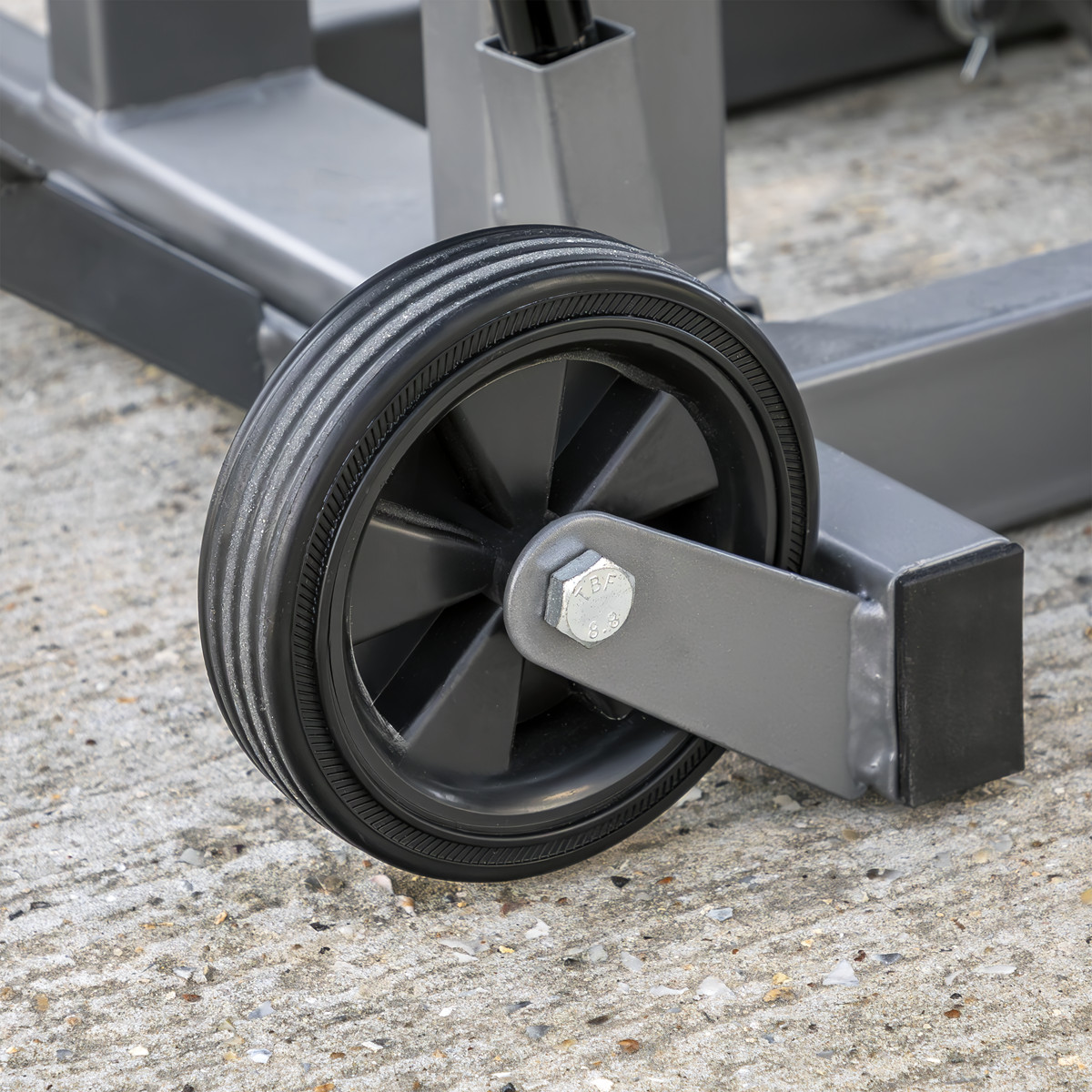 Safely lifts most ZTR, Ride/Stand on Mowers, XL Walk Behind Mowers, Garden Tractors, ATV, UTV, Golf Carts and more.