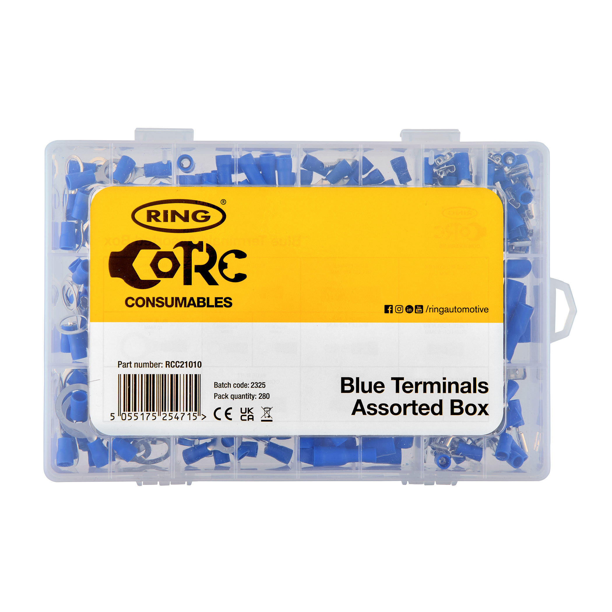 Ring Core Blue Terminals RCC21010