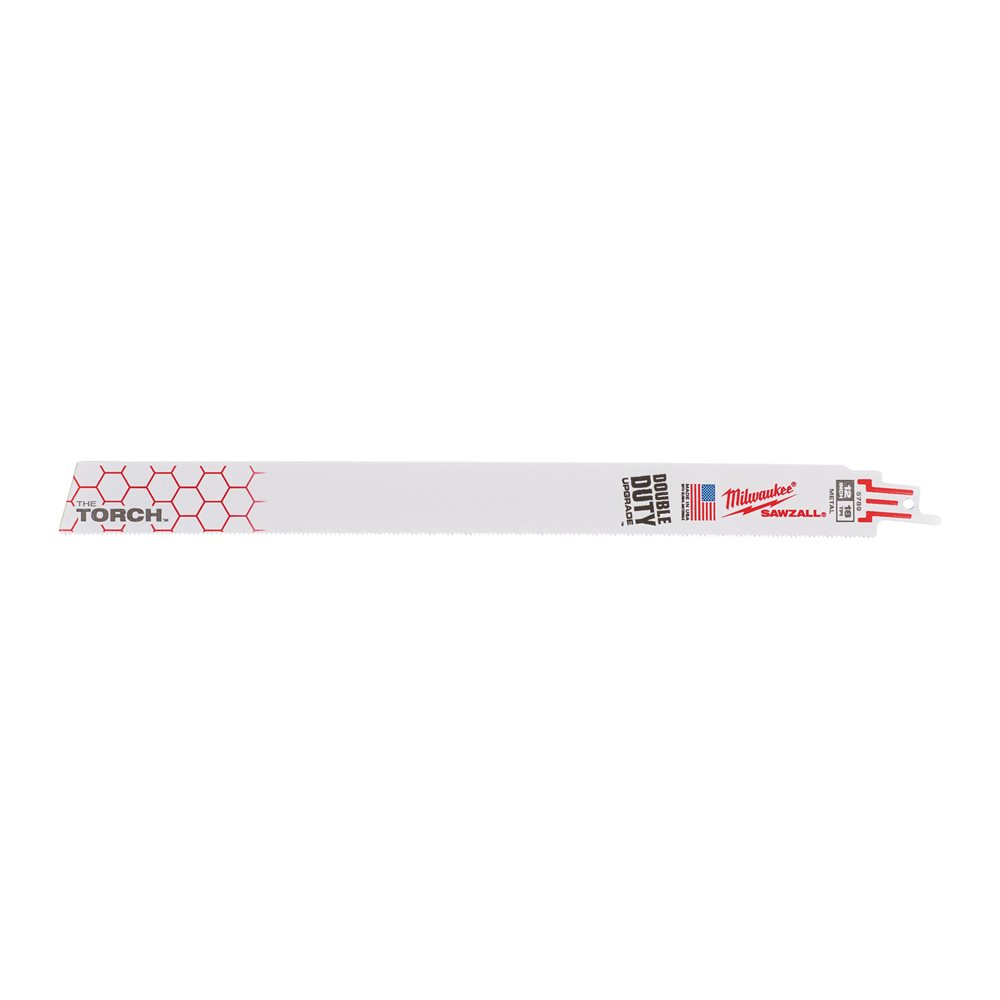 Milwaukee TORCH Metal Recip Blades 300mm 18 TPI (5pc) S1226BEF/S1227BEF 48475789