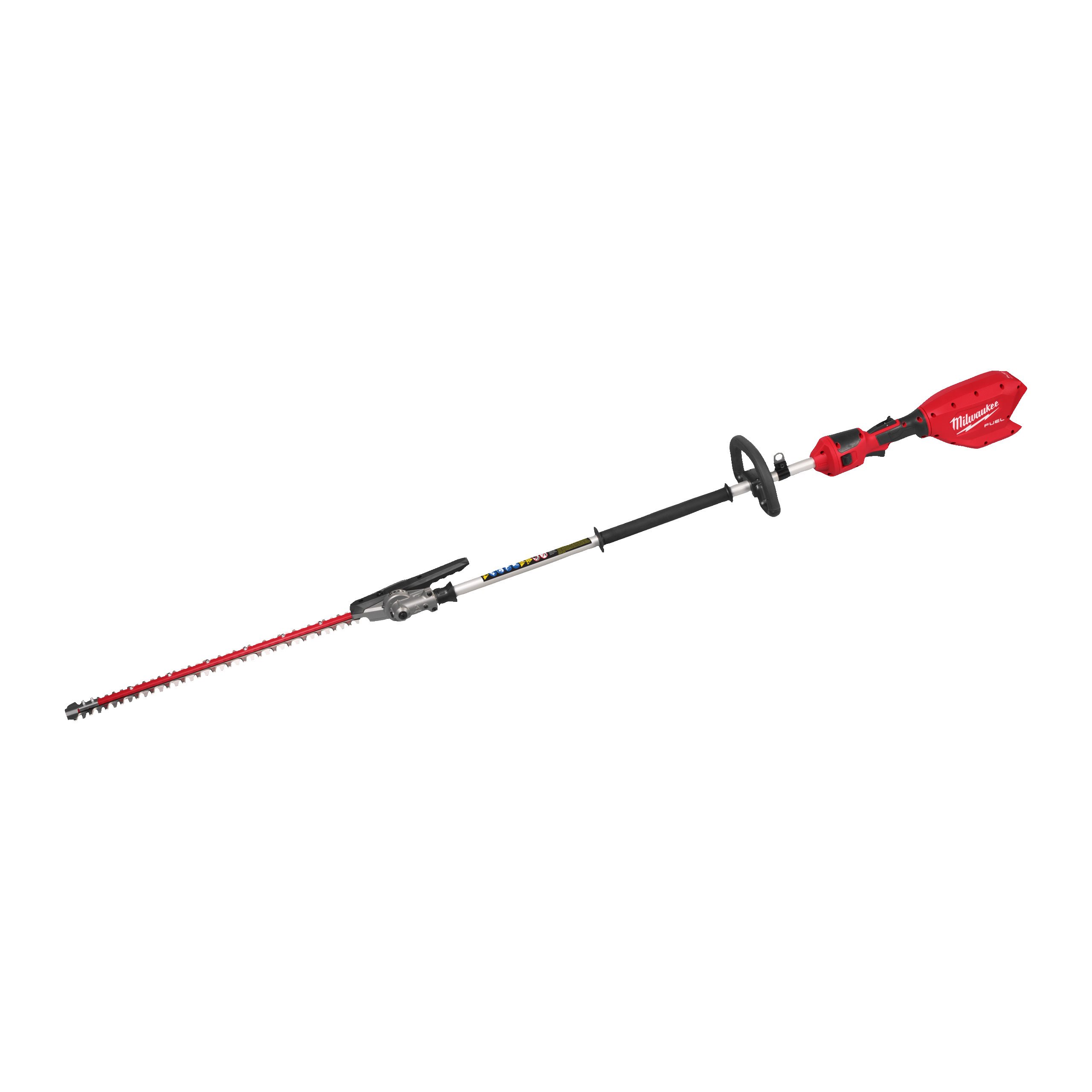 Milwaukee long pole hedge trimmer for tops of hedges