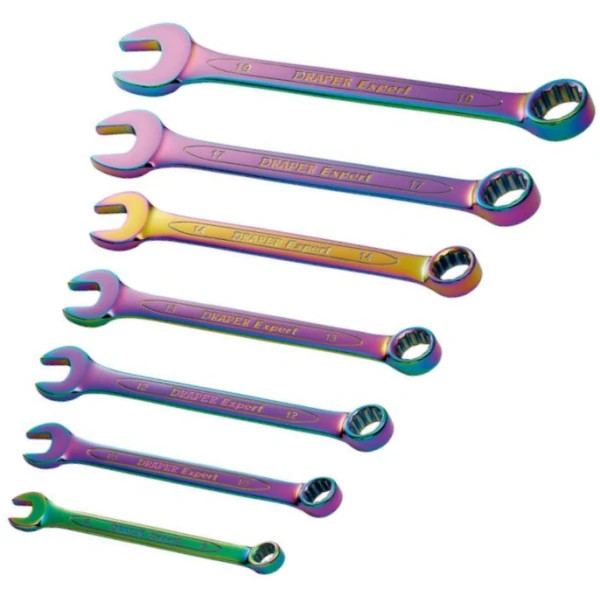 Draper 7 Piece Combination Spanner Set 07144