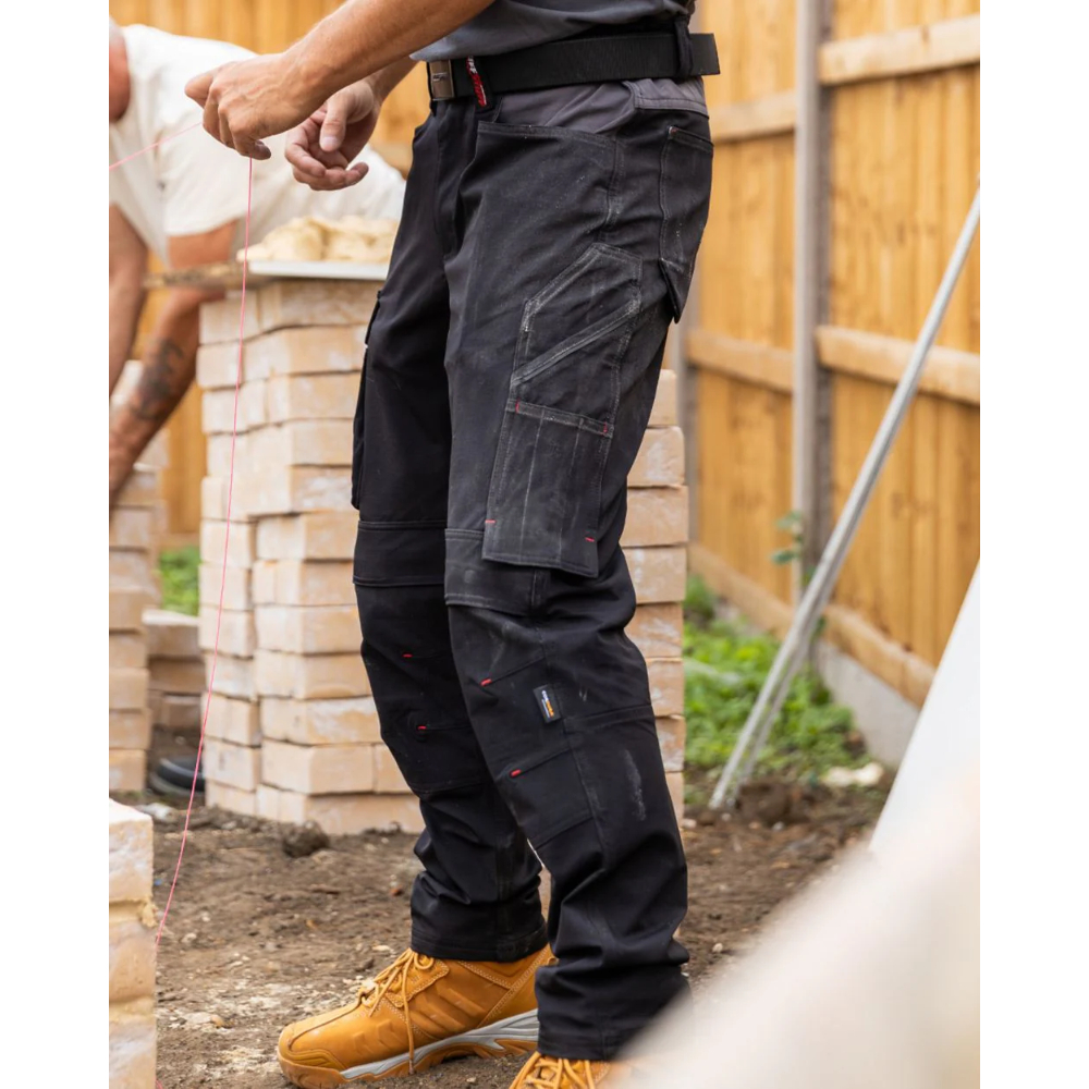 TuffStuff 737 Evo Flex Black Work Trousers