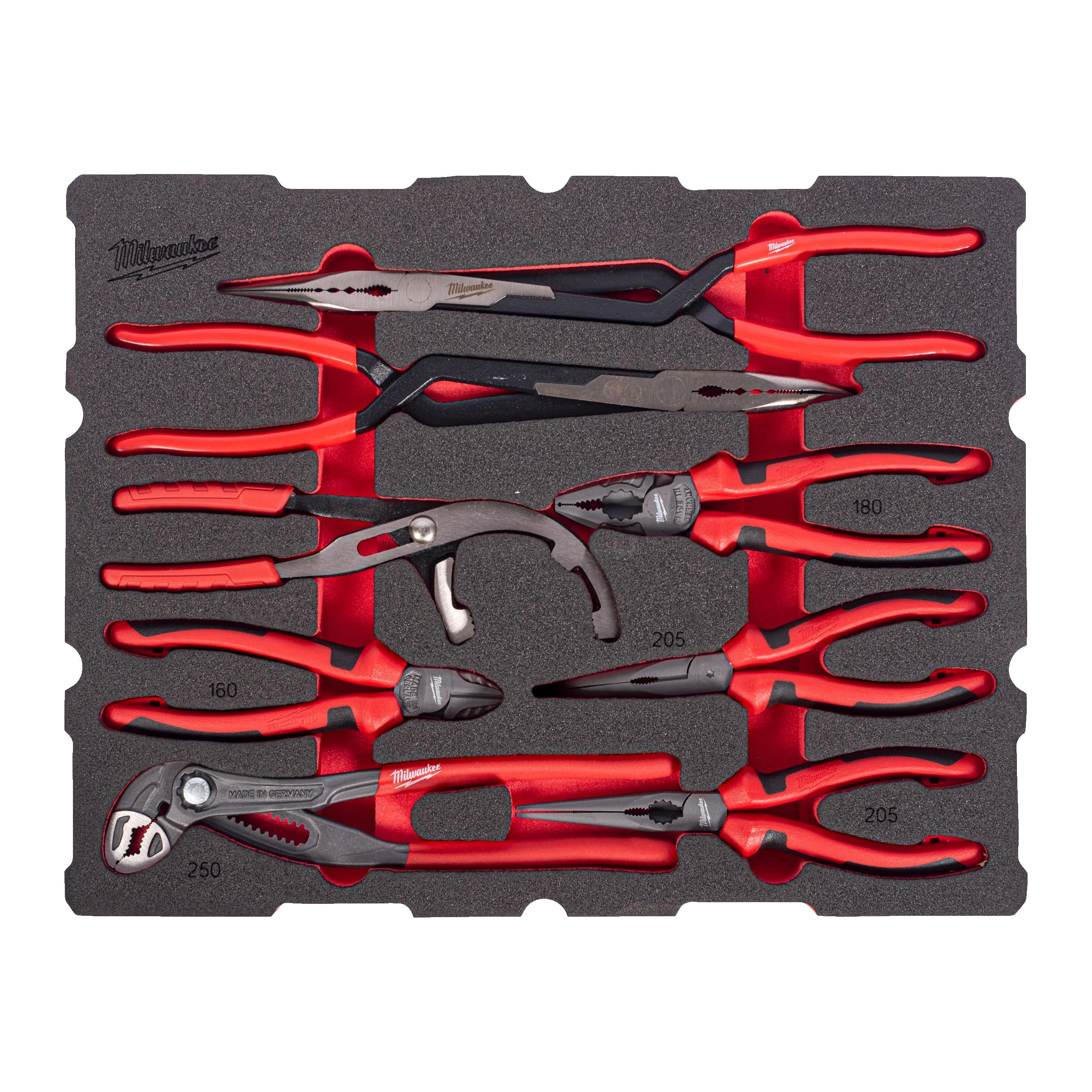 Milwaukee 8pc Plier Set PACKOUT Foam Insert 4932501878