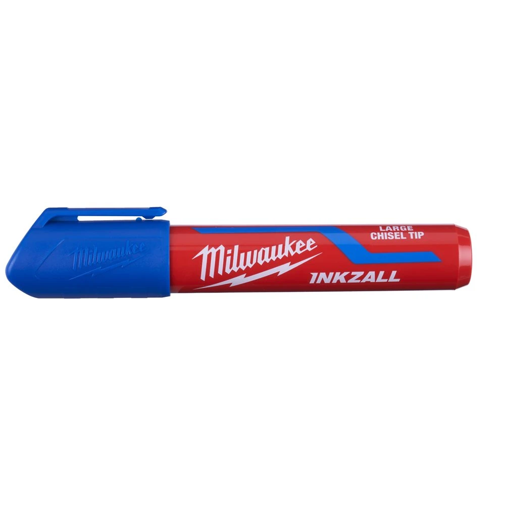 Milwaukee INKZALL Chisel Tip Marker Blue 6.2mm 4932471557