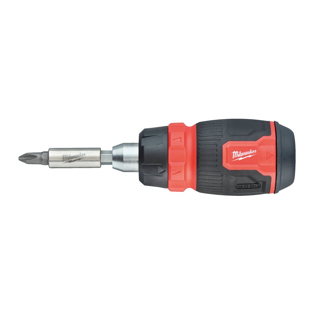 Milwaukee 7 in 1 Micro Ratchet 1/4" Hex (7pc) 4932498792