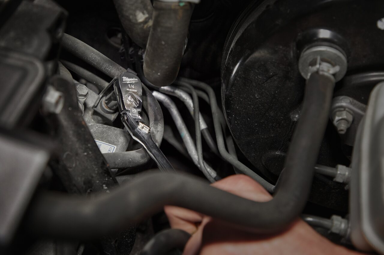 Milwaukee 1/4" Drive Flex Head Ratchet 4932479648