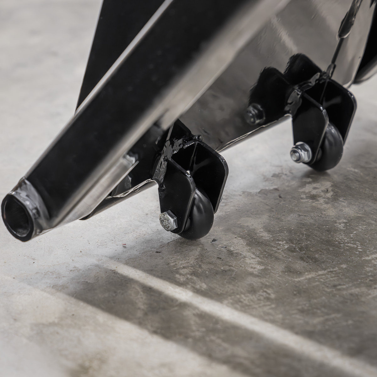 SAFETY LOCKS - Automatic safety lock bars, with dual locking positions