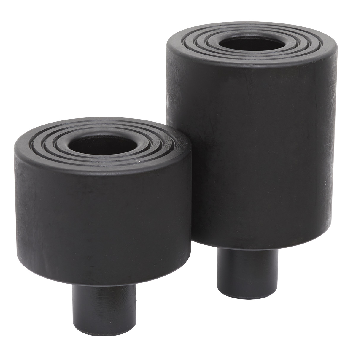 Trolley jack with 45mm and 75mm extensions