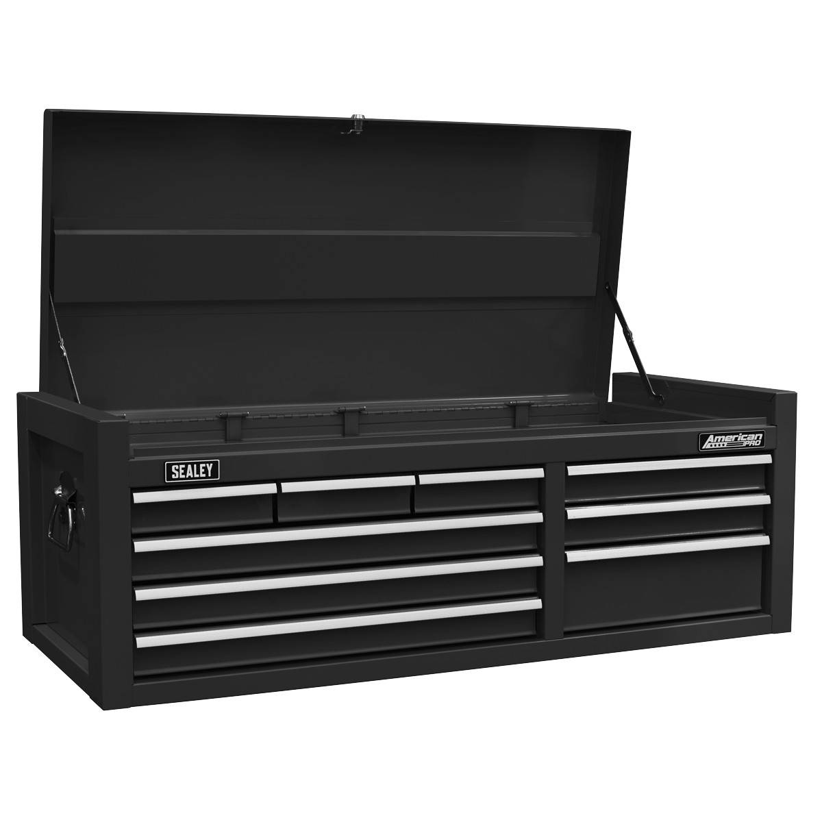 AP4109B - Topchest 9 Drawer - Black