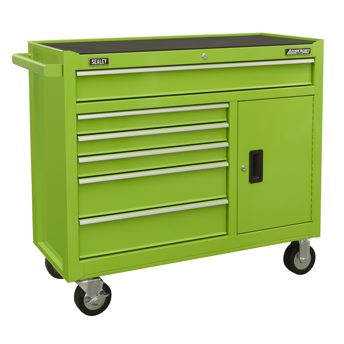 AP4106HV - Rollcab 6 Drawer – Green